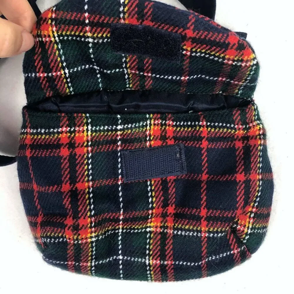 Girls Plaid Mini Crossbody Bag